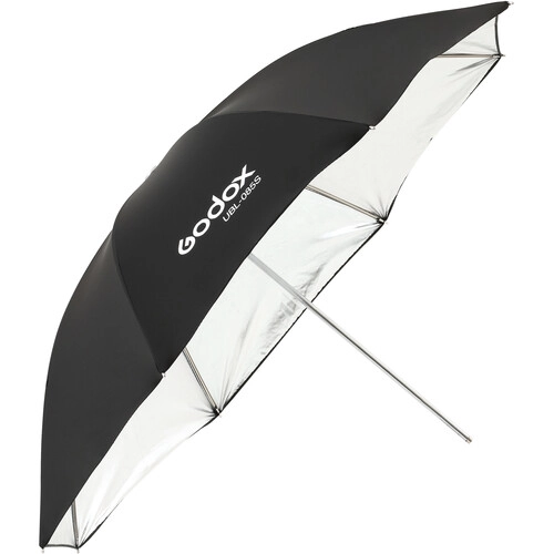 Godox UB-L3-75 Silver inside black outside Reflector Umbrella 190cm (75Inch)