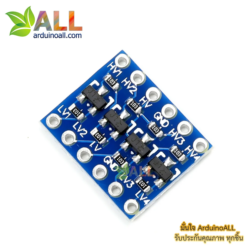 Logic Level Converter Module 4-channel 5V-3.3V IIC UART SPI level ...