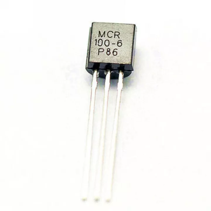 Unidirectional Triac MCR100-6 TO-92 0.8A 400V